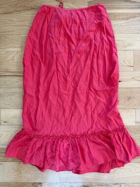 Y2K GAP linen skirt size 14